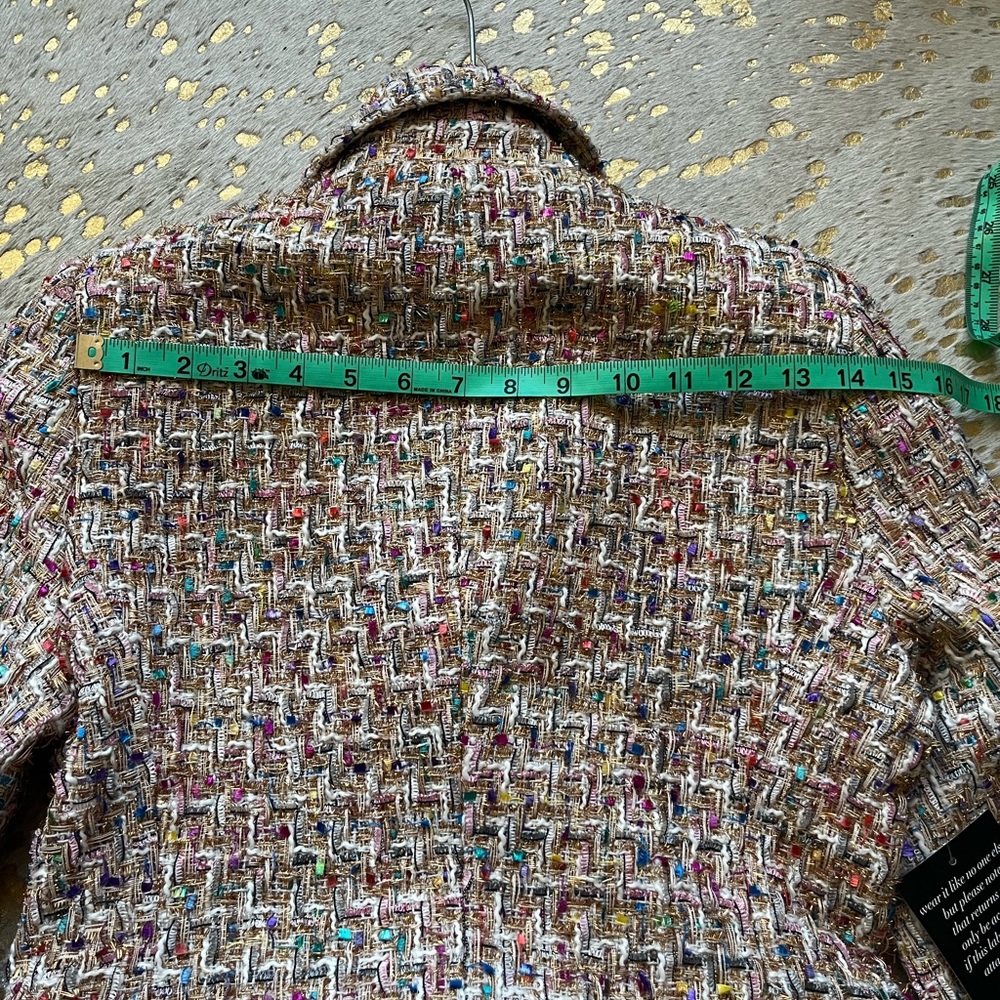 Colorful tweed blazer - Picture 12 of 12